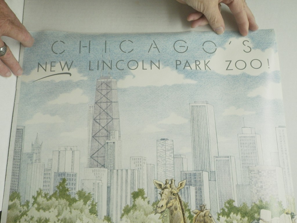 Image 1 of 1982 Chicago's Lincoln Park Zoo Poster 29