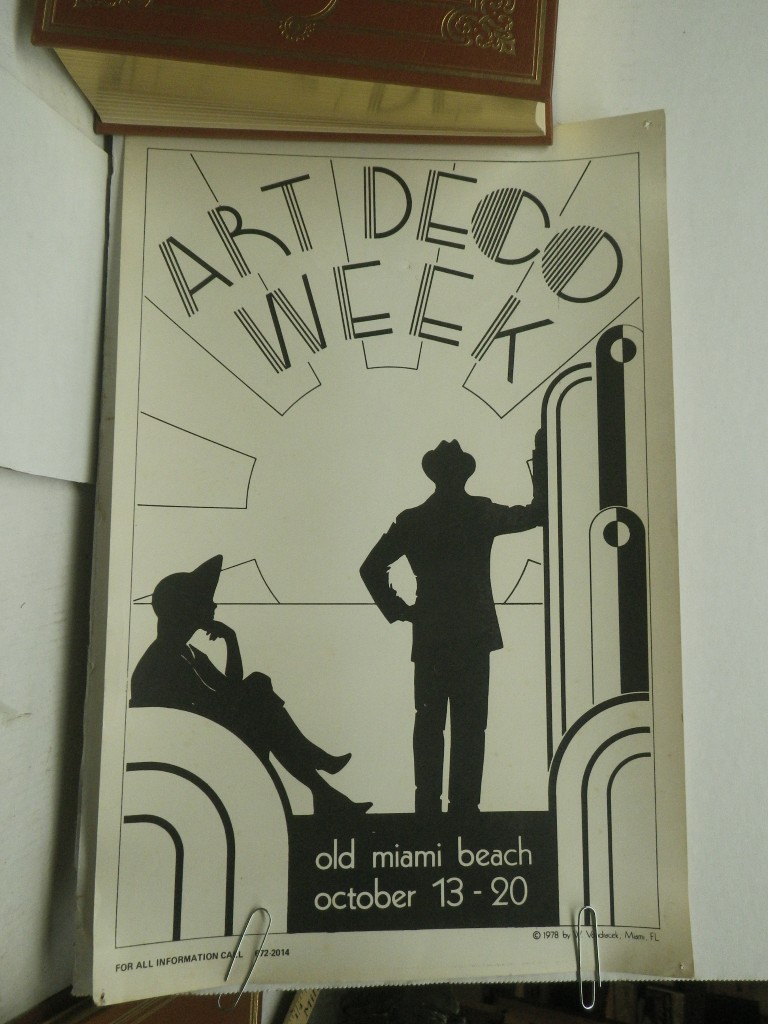 1978 Art Deco Week Poster 16x11