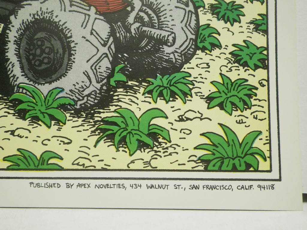 Image 3 of TWAS EVER THUS Original Poster, by Artist Robert Crumb, 1972