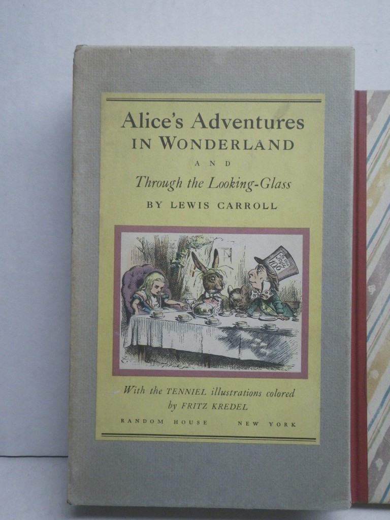 Image 1 of Vintage 1946 Alice's Adventures in Wonderland and Through the Looking-Glass (2 b