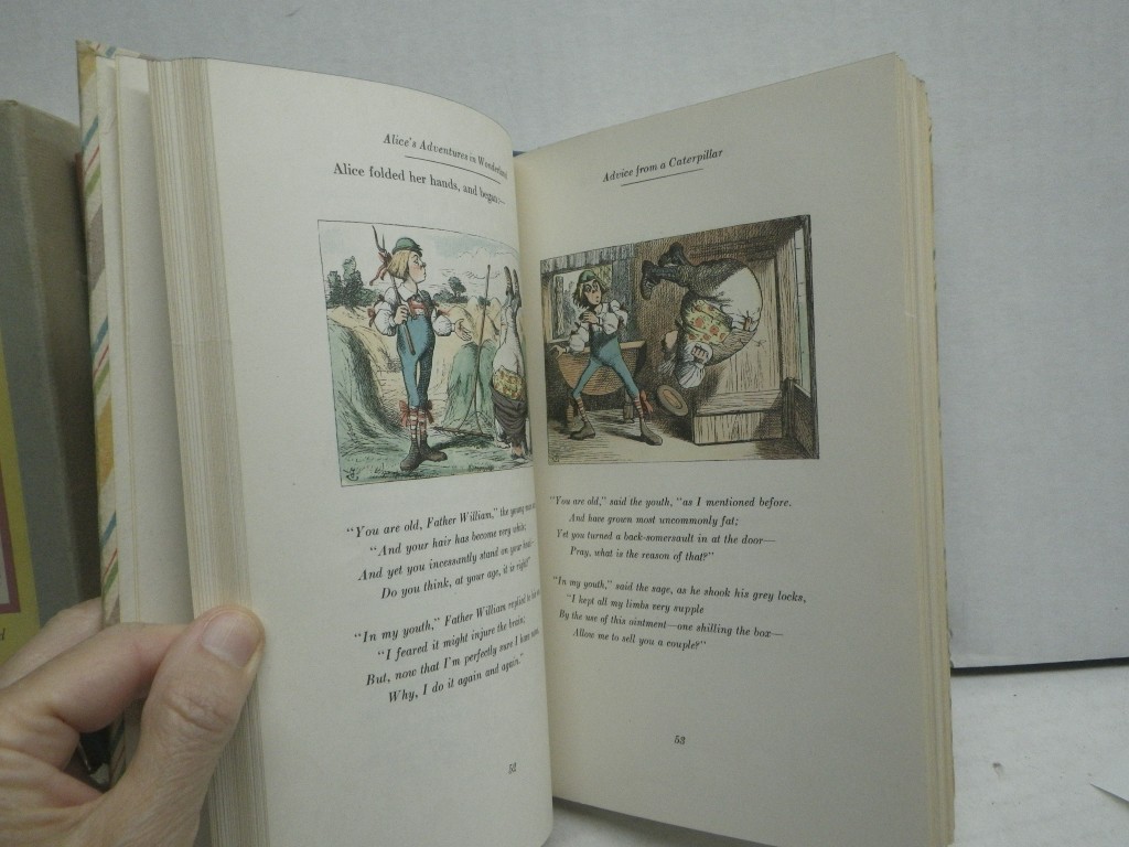 Image 5 of Vintage 1946 Alice's Adventures in Wonderland and Through the Looking-Glass (2 b