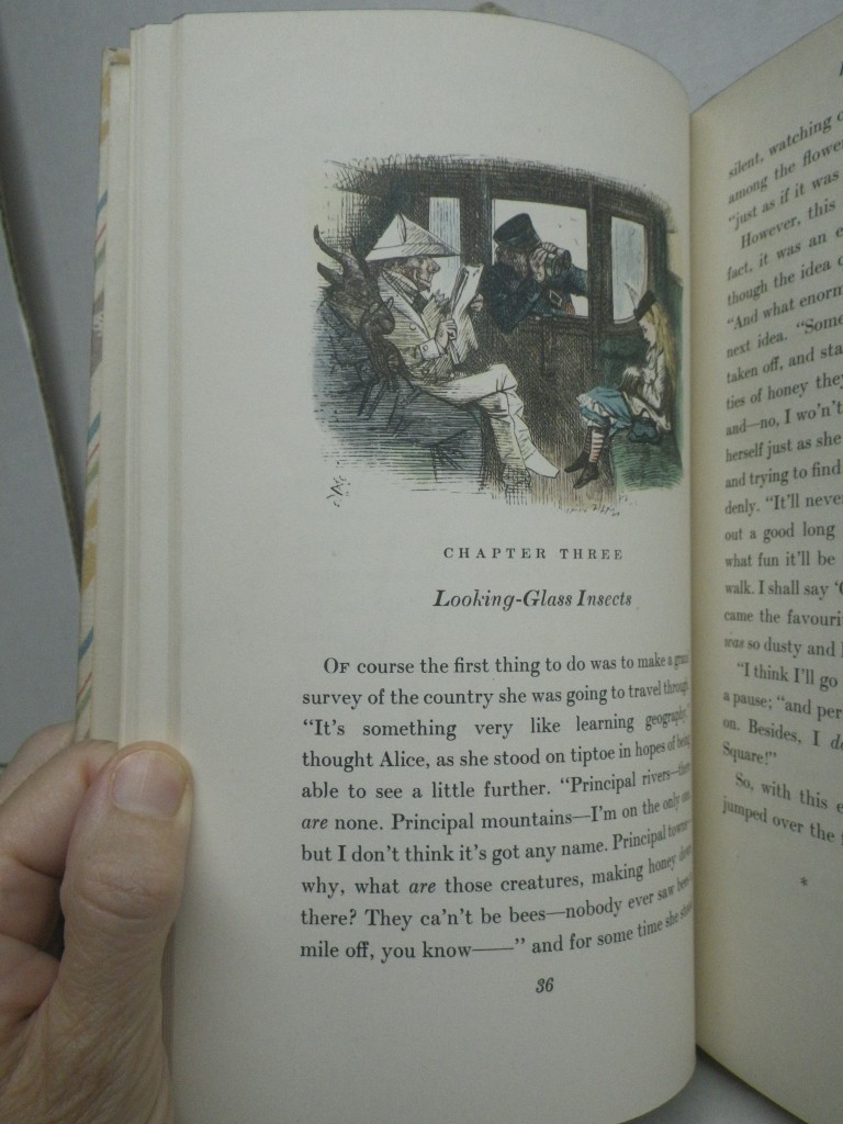 Image 7 of Vintage 1946 Alice's Adventures in Wonderland and Through the Looking-Glass (2 b
