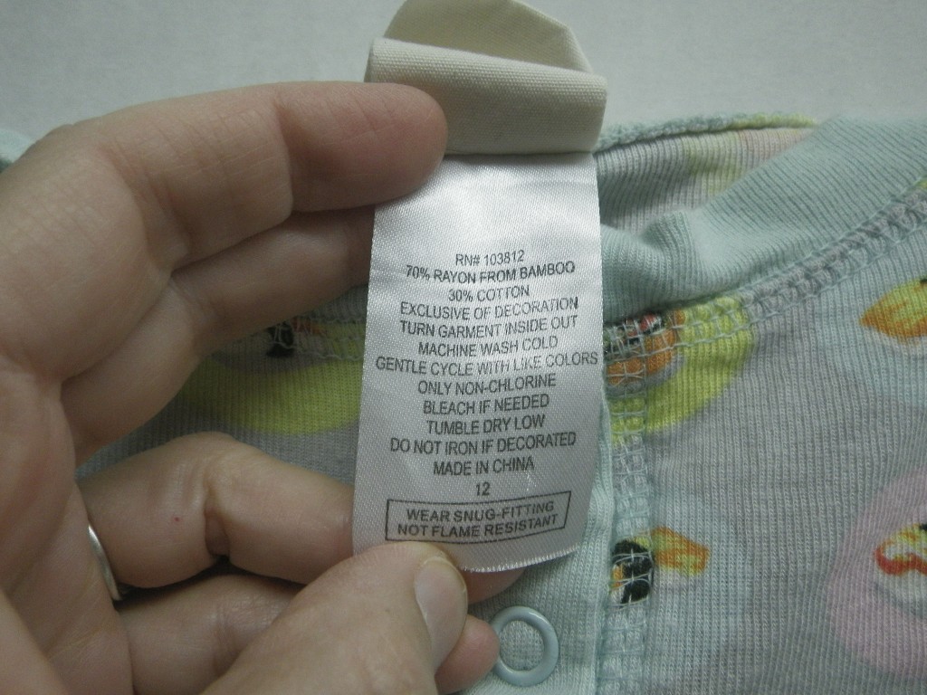 Image 3 of Vintage Munki Munki Pajama Set Child size 12 Heather Ross Sughi Print Henley Kni