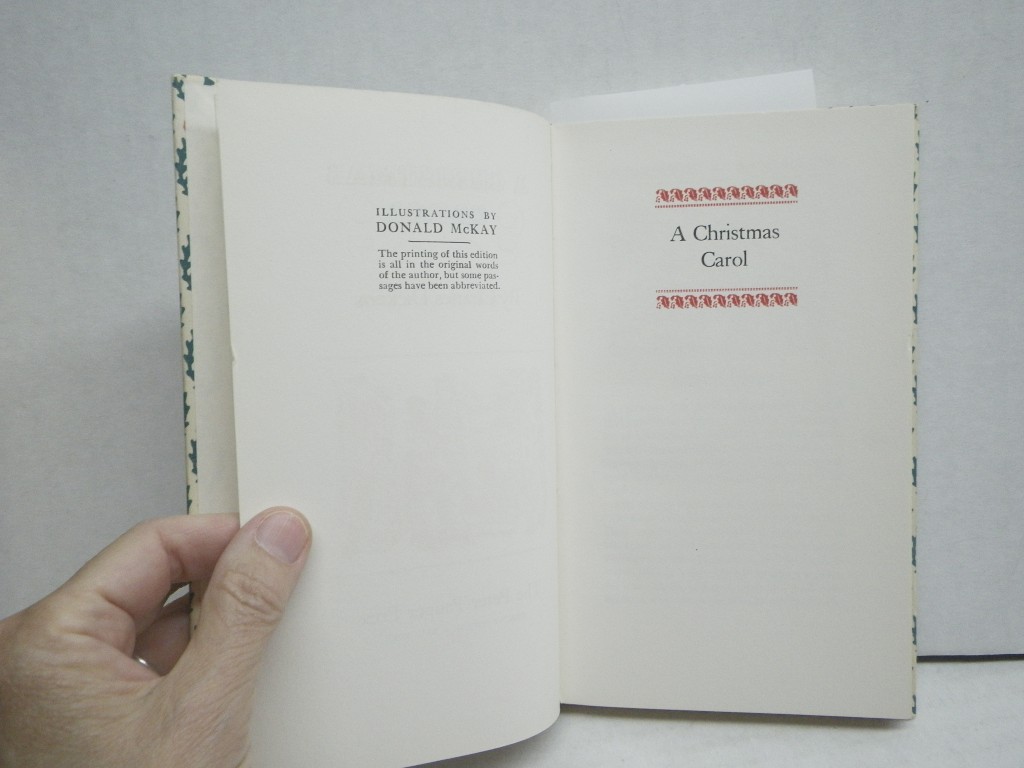 Image 2 of Vintage A Christmas Carol Peter Pauper Press HC