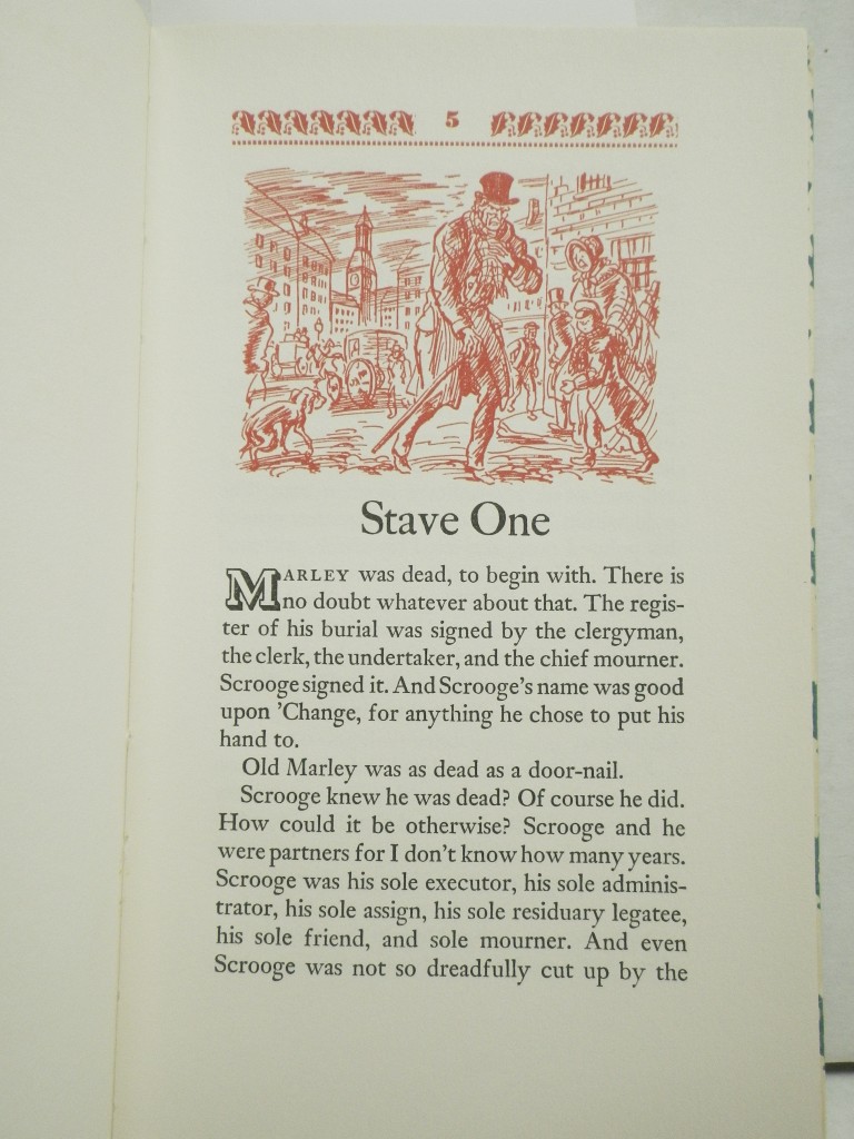 Image 3 of Vintage A Christmas Carol Peter Pauper Press HC