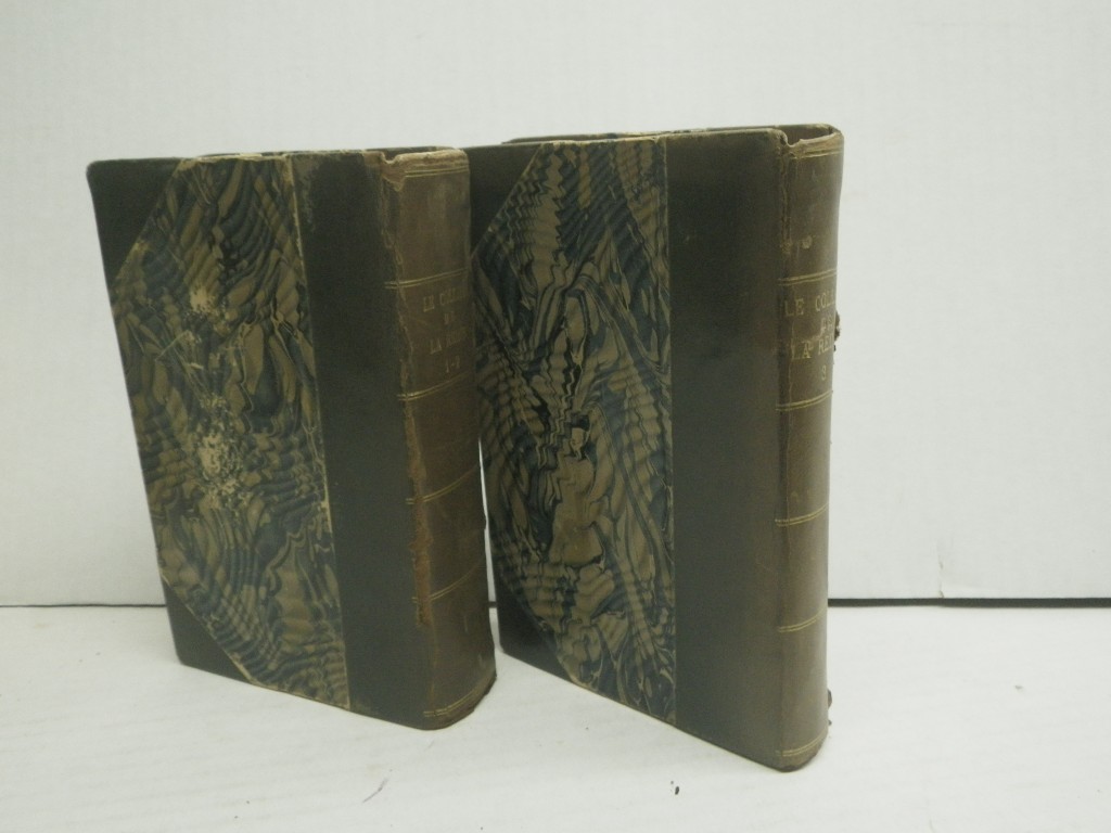 Image 2 of Le Collier de la Reine, Dumas, 3 Vols in 2 HC, French
