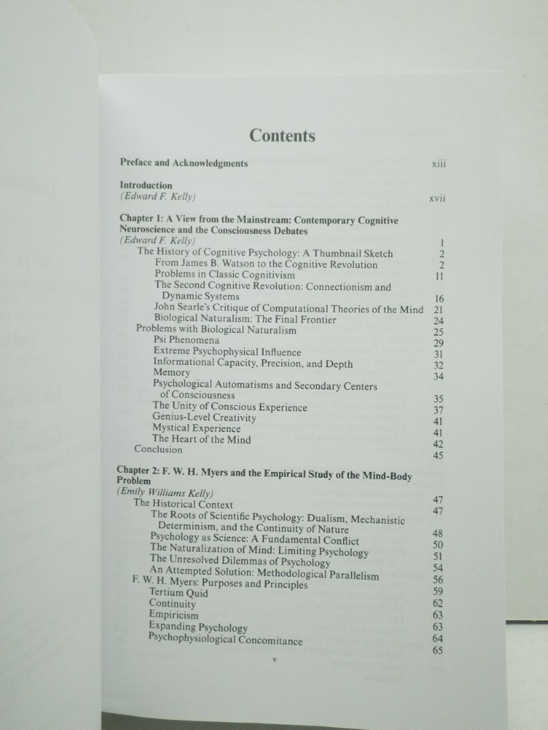 Image 2 of Irreducible Mind: Toward a Psychology for the 21st Century