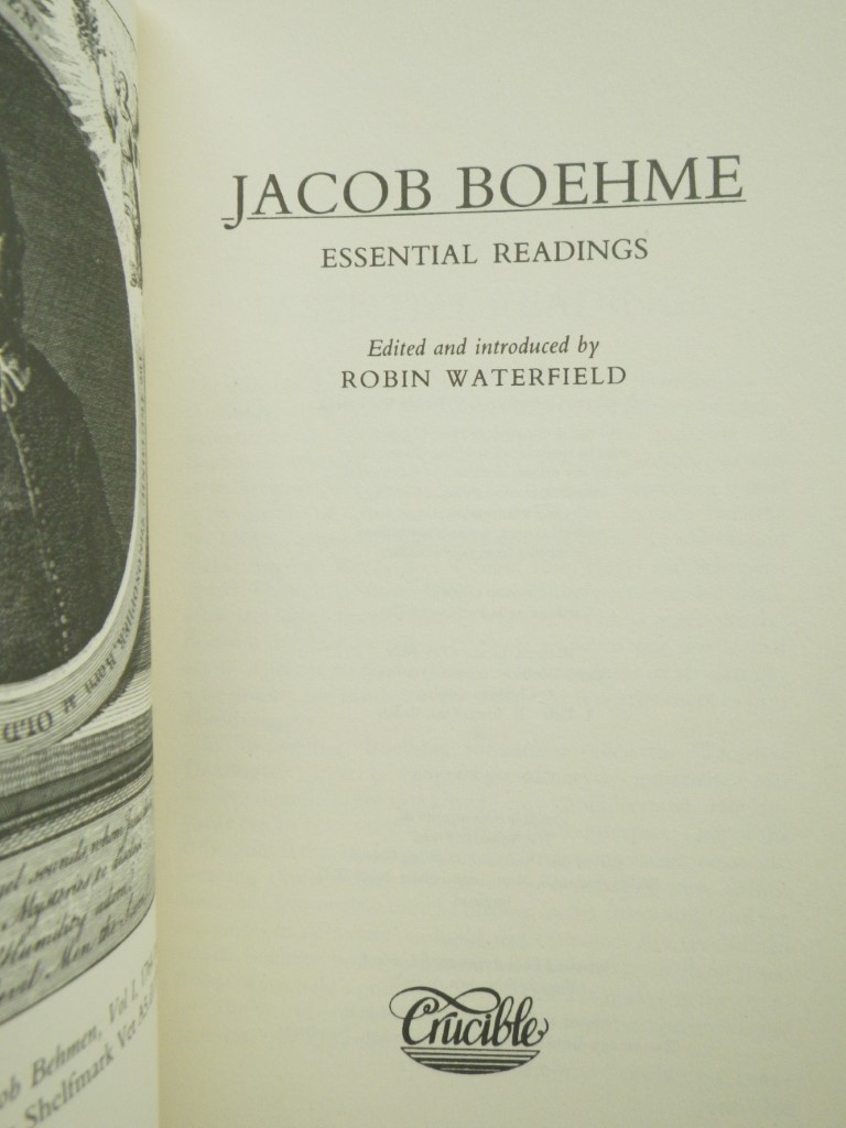 Image 1 of Jacob Boehme: Essential Readings