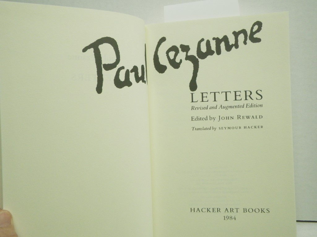 Image 1 of Paul Cezanne Letters (English and French Edition)