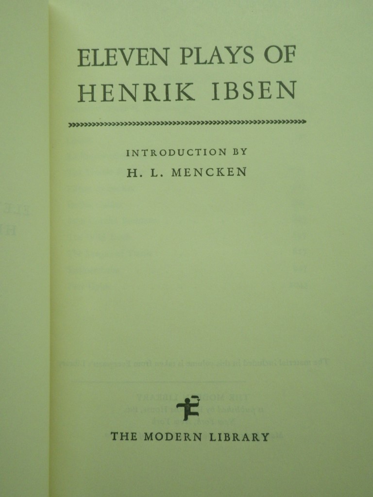 Image 1 of 11 Plays Henrik Ibsen