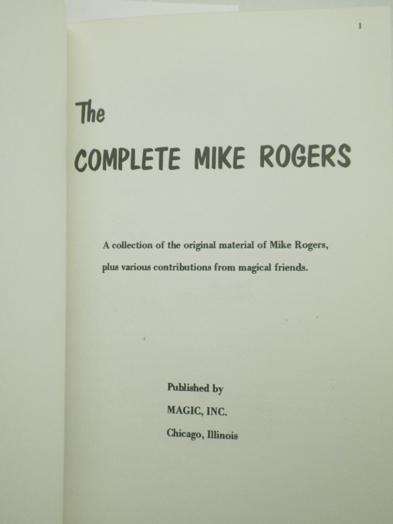 Image 1 of The Complete Mike Rogers