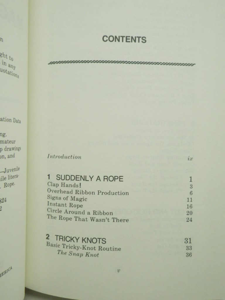 Image 2 of Magic With Rope, Ribbon, and String