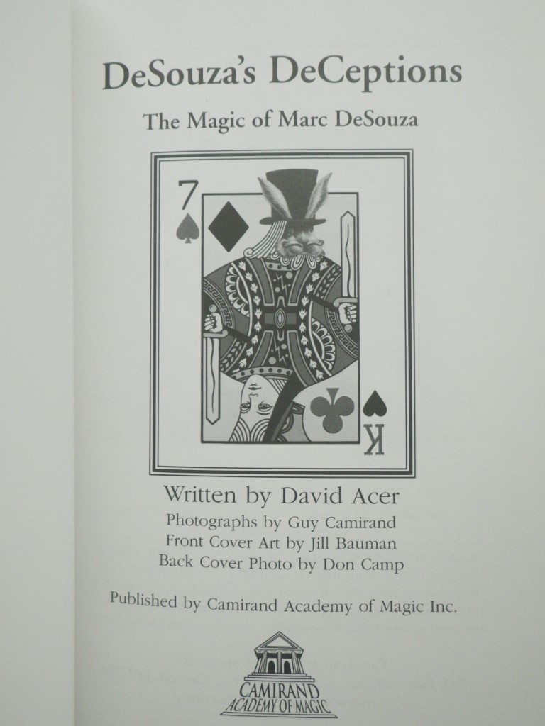 Image 1 of DeSouza's DeCeptions: The Magic of Marc DeSouza