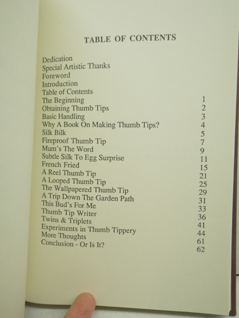 Image 2 of Dusheck's Thumb Tip Magic