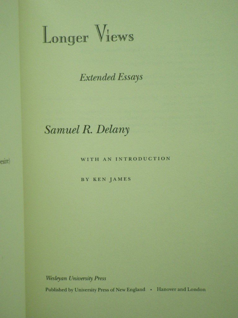Image 1 of Longer Views: Extended Essays