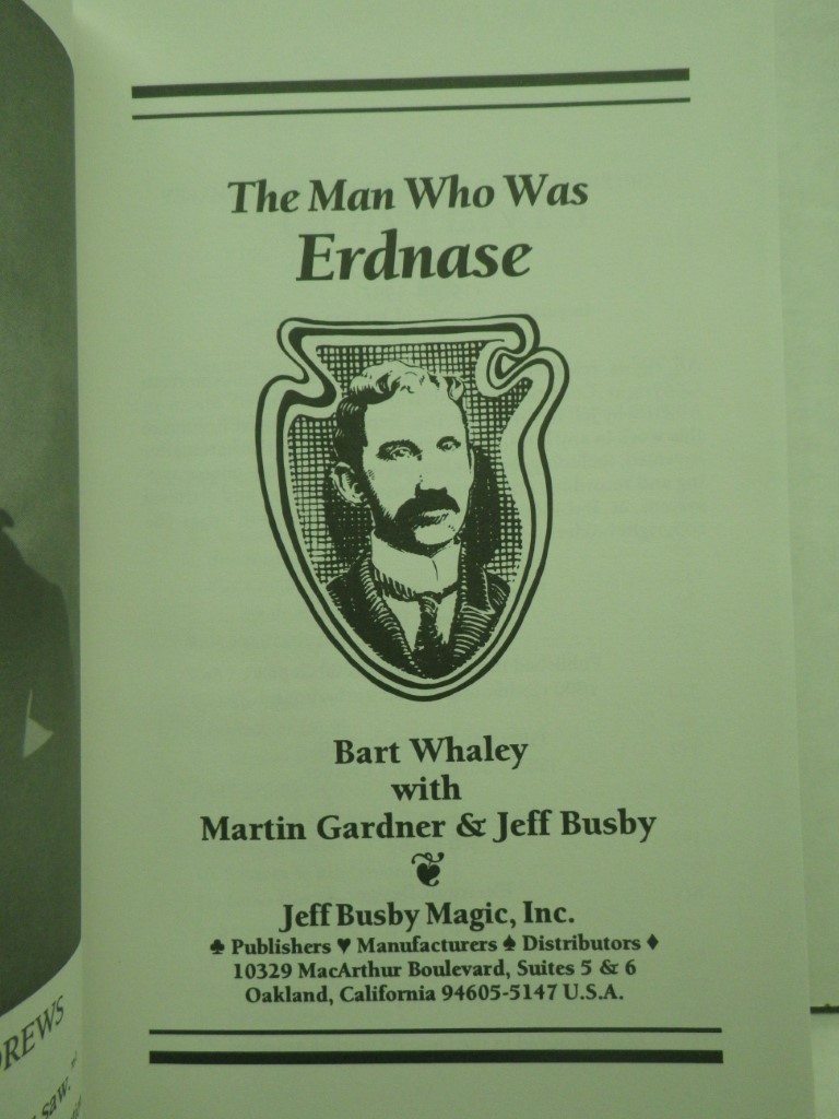 Image 1 of The man who was Erdnase