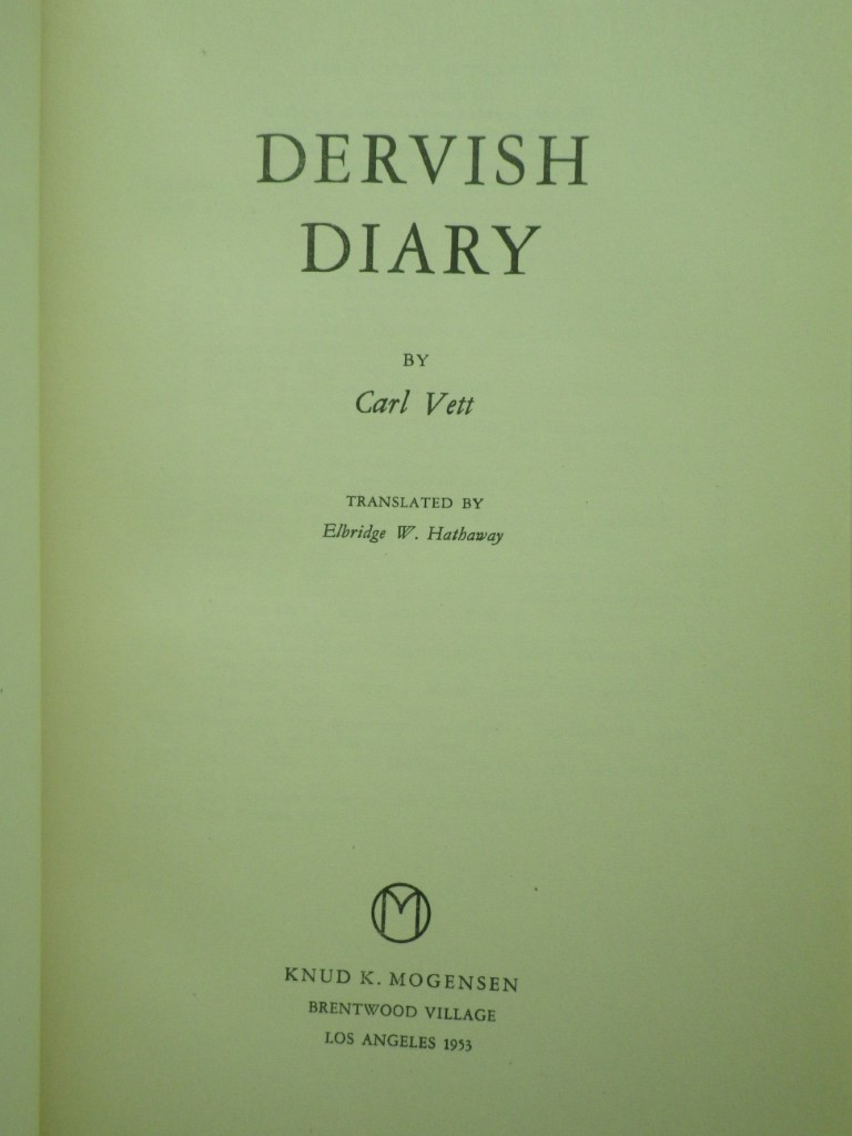 Image 1 of Dervish Diary