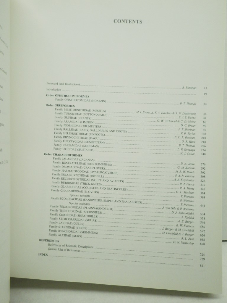Image 2 of Handbook of the Birds of the World, Volume 3 (Hoatzin to Auks)