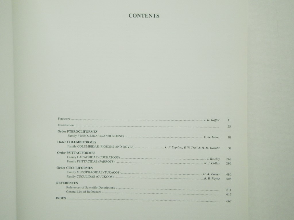Image 2 of Handbook of the Birds of the World. Volume 4: Sandgrouse to Cuckoos (Handbooks o