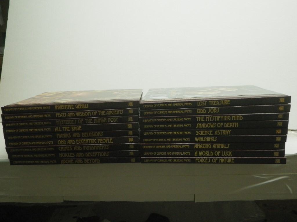 Time-Life Books Library of Curious and Unusual Facts, Full Set, 18 Volumes (Li
