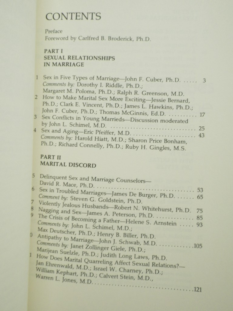 Image 3 of Sexual Issues in Marriage:  A Contemporary Perspective