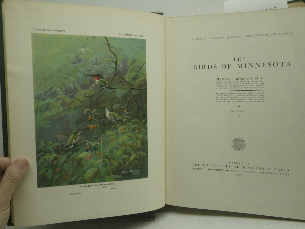 Image 2 of The Birds of Minnesota (2 volumes)