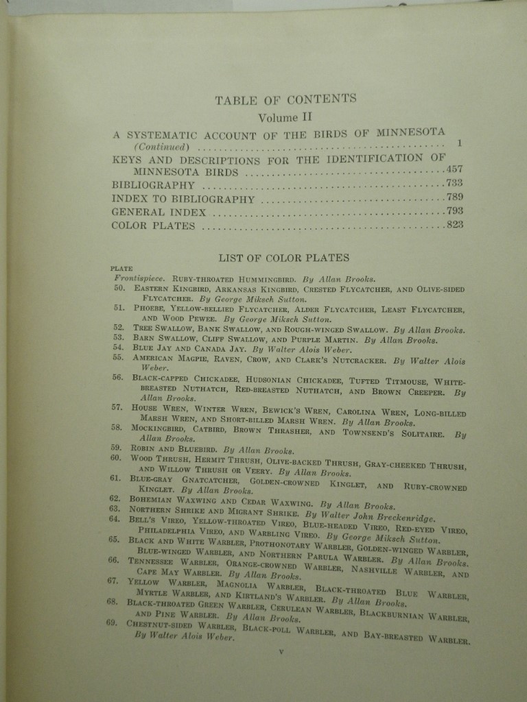 Image 3 of The Birds of Minnesota (2 volumes)