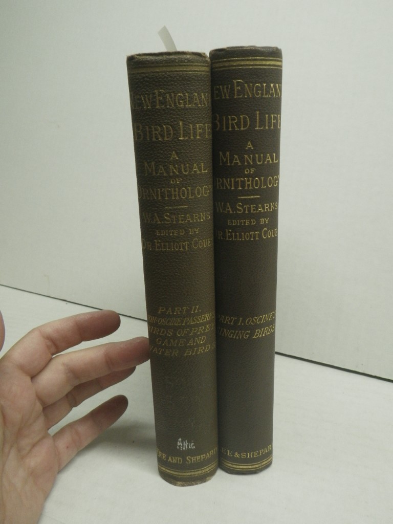 New England Bird Life Being a Manual of New England Ornithology. Part I. - Oscin