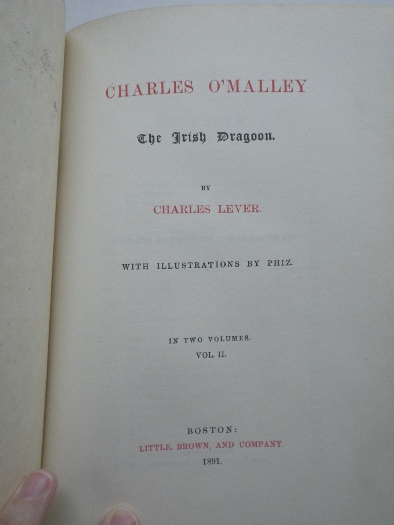 Image 2 of Harry Lorrequer (In Two Volumes)