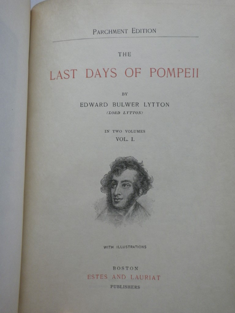 Image 4 of Last Days of Pompeii, Parchment Edition, LE