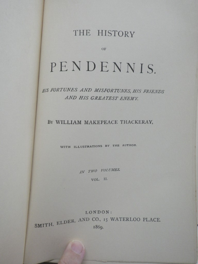 Image 2 of The History of Pendennis