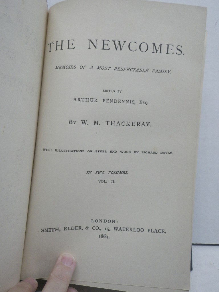 Image 2 of The Newcomes, 2 Volumes