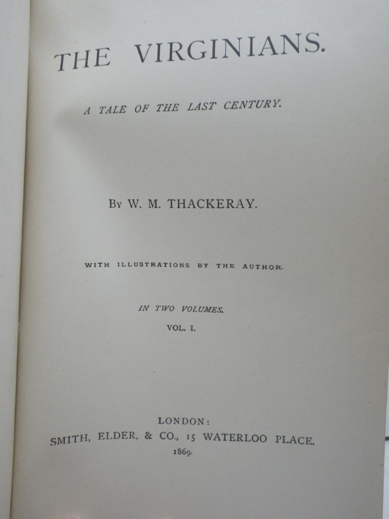 Image 3 of The Virginians (2 volumes)