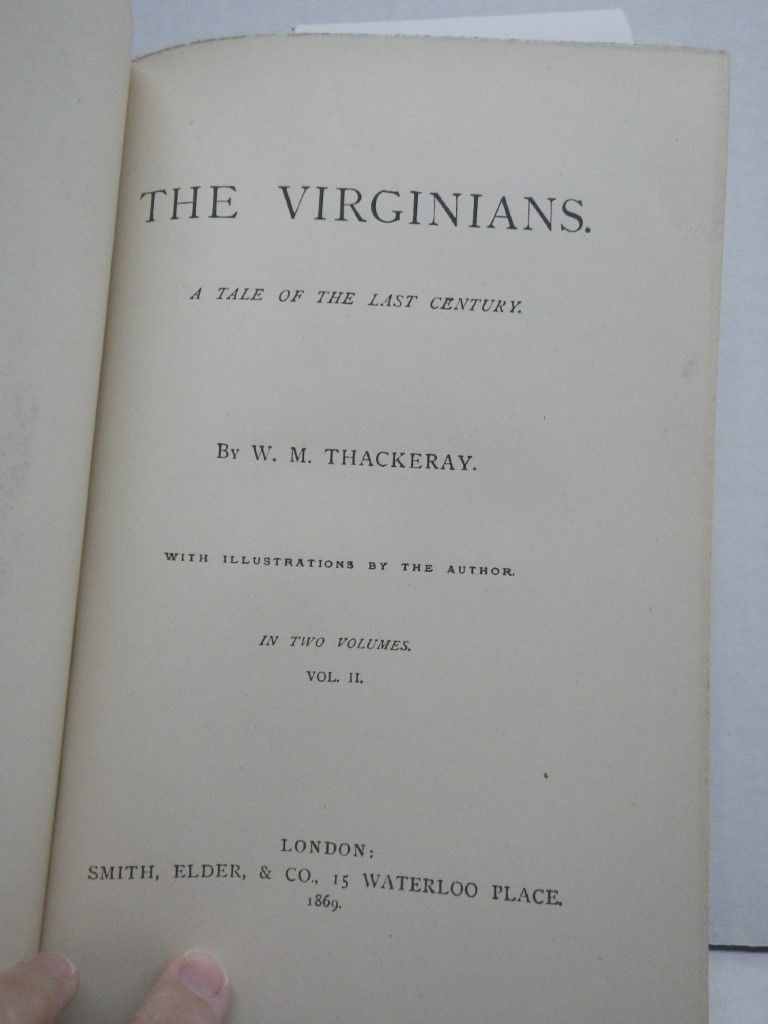 Image 5 of The Virginians (2 volumes)