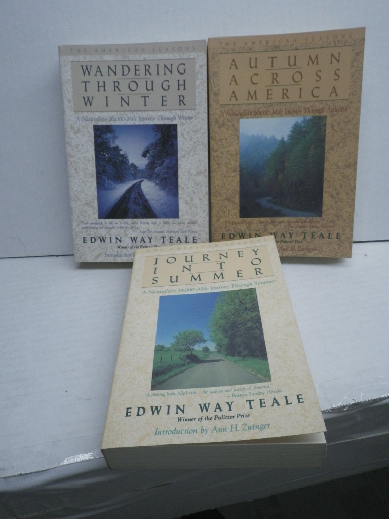Image 1 of Set of 3 Teale PB:  Journey Into Summer, Autumn Across America, Wandering Throug
