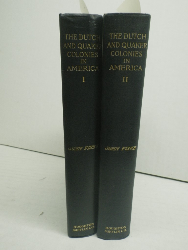 Image 0 of The Dutch and Quaker Colonies in America (2 Volumes)
