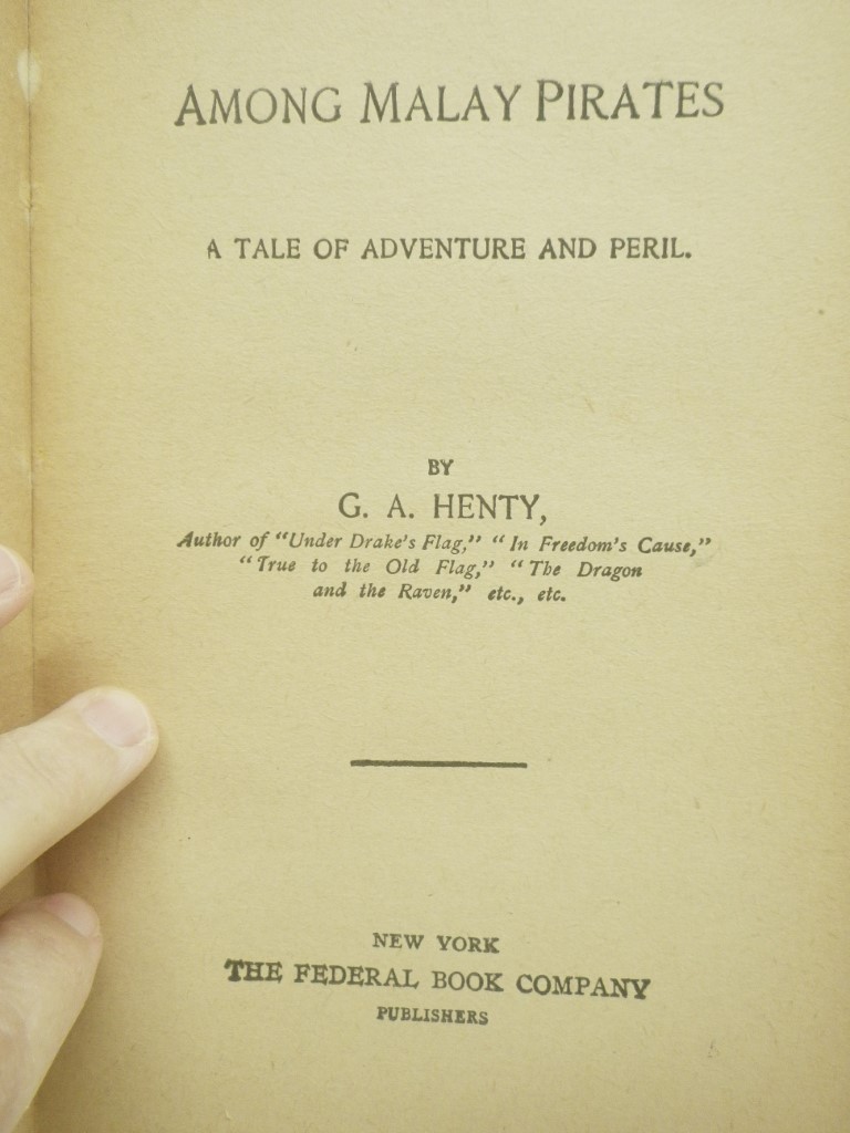 Image 1 of Among Malay Pirates:  A Tale of Adventure and Peril