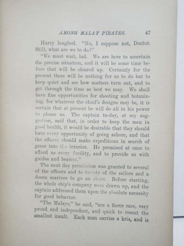 Image 3 of Among Malay Pirates:  A Tale of Adventure and Peril