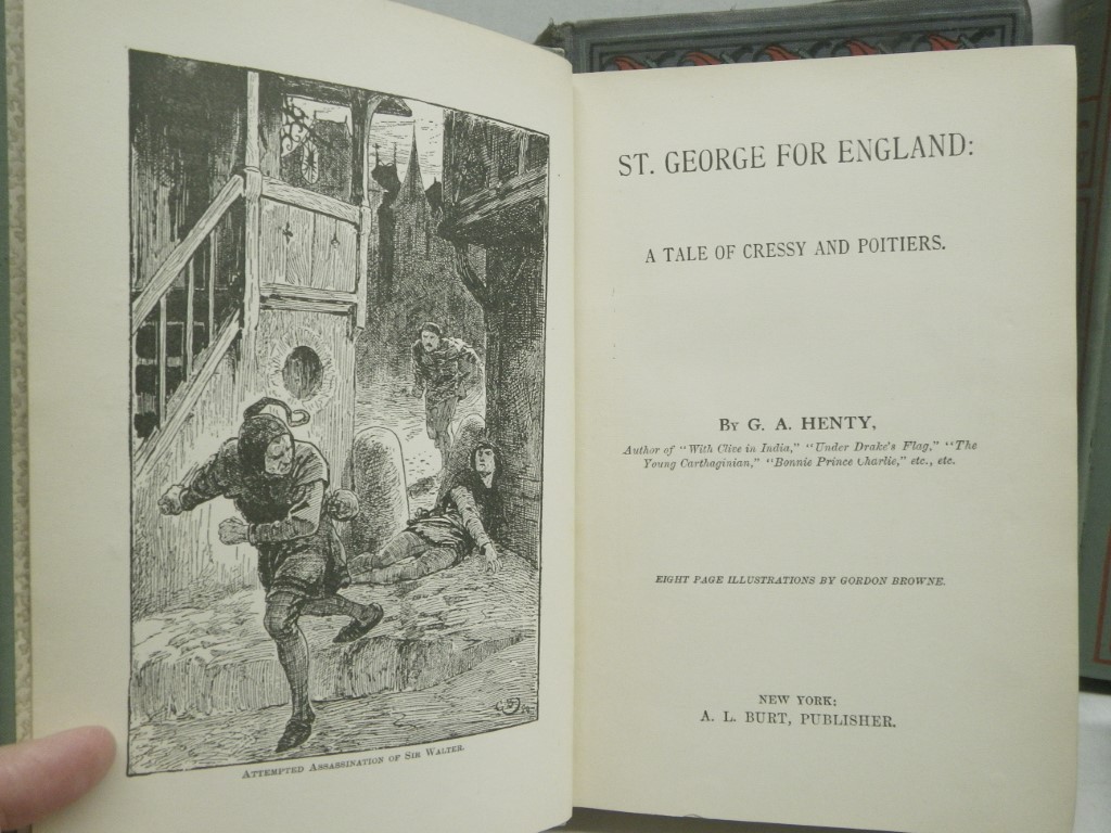 Image 7 of Lot of 17 Hardcover Books by Henty