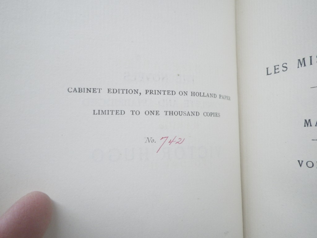 Image 8 of The Novels Complete and Unabridged of Victor Hugo, 24 of 28 books, incomplete, F