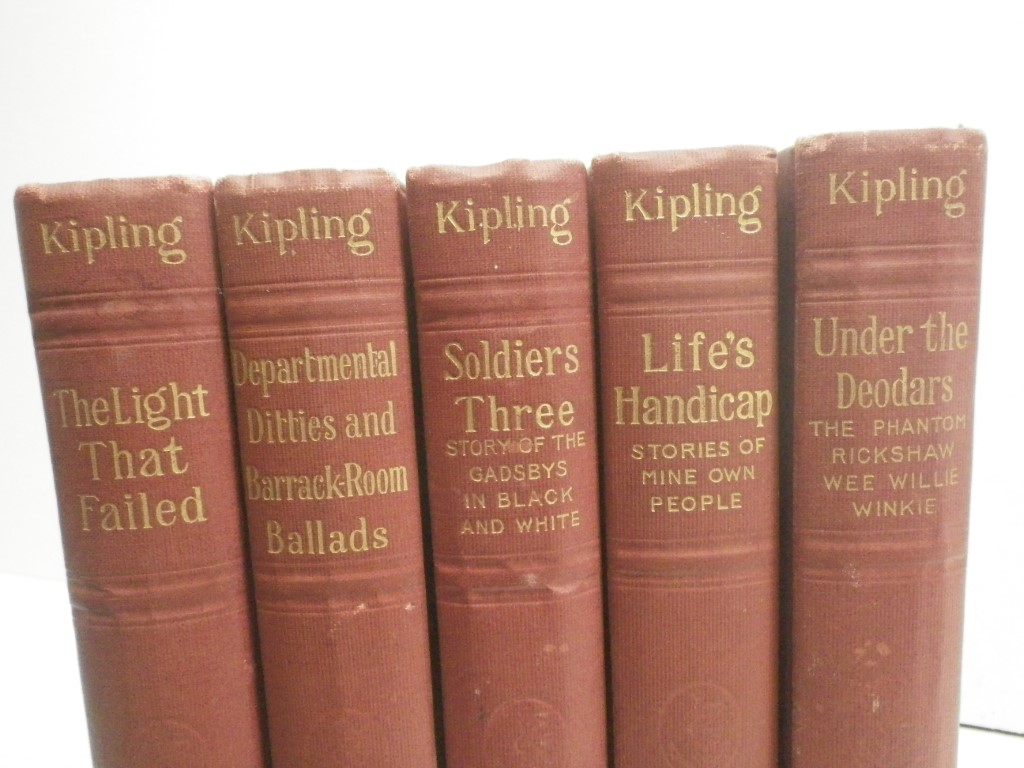 Image 1 of 5 HC by Kipling:  The Light That Failed; Under the Deodars; Departmental Ditties