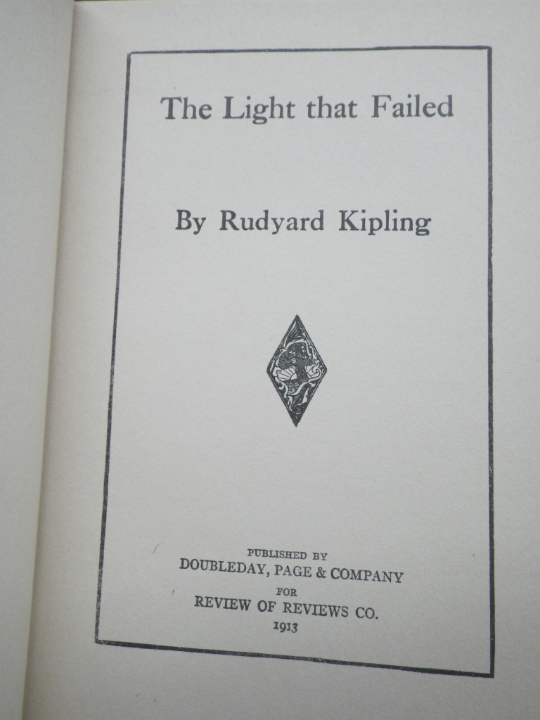 Image 3 of 5 HC by Kipling:  The Light That Failed; Under the Deodars; Departmental Ditties