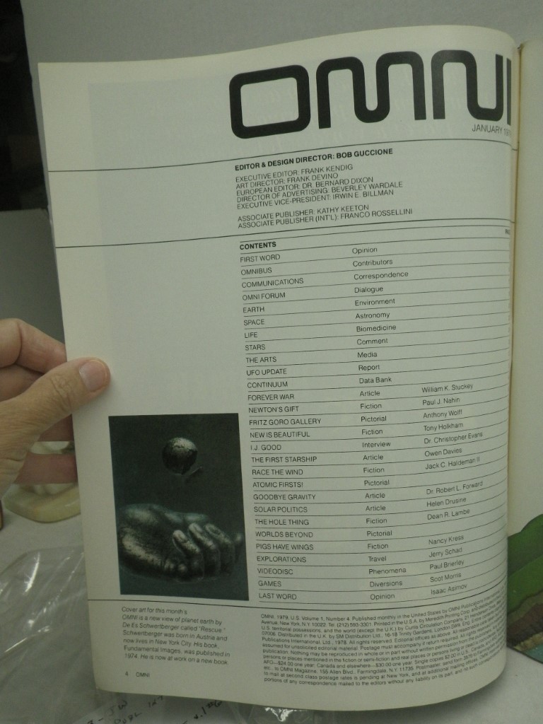 Image 1 of OMNI Magazine (v.1#4, v.1#5, v.1#6)