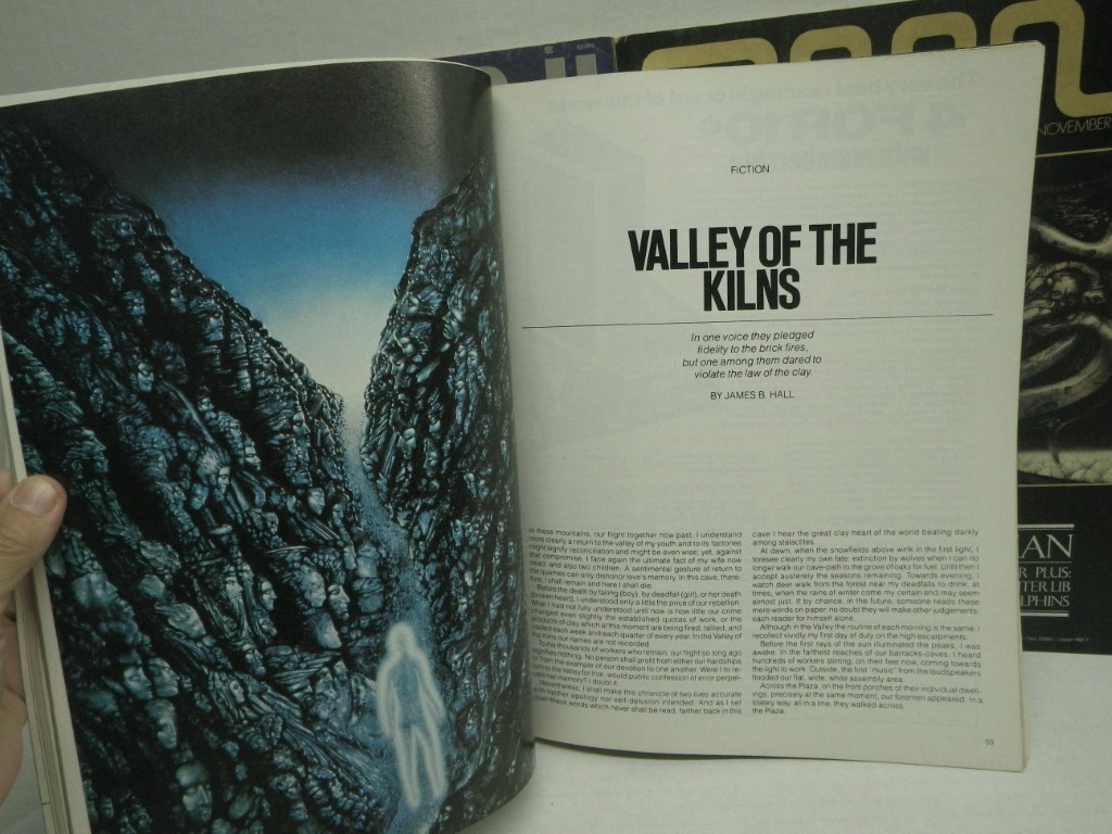 Image 2 of OMNI Magazine - 3 issues:  v.1#1 October 1978; v.1#2 November 1978; v.1#3 Decemb