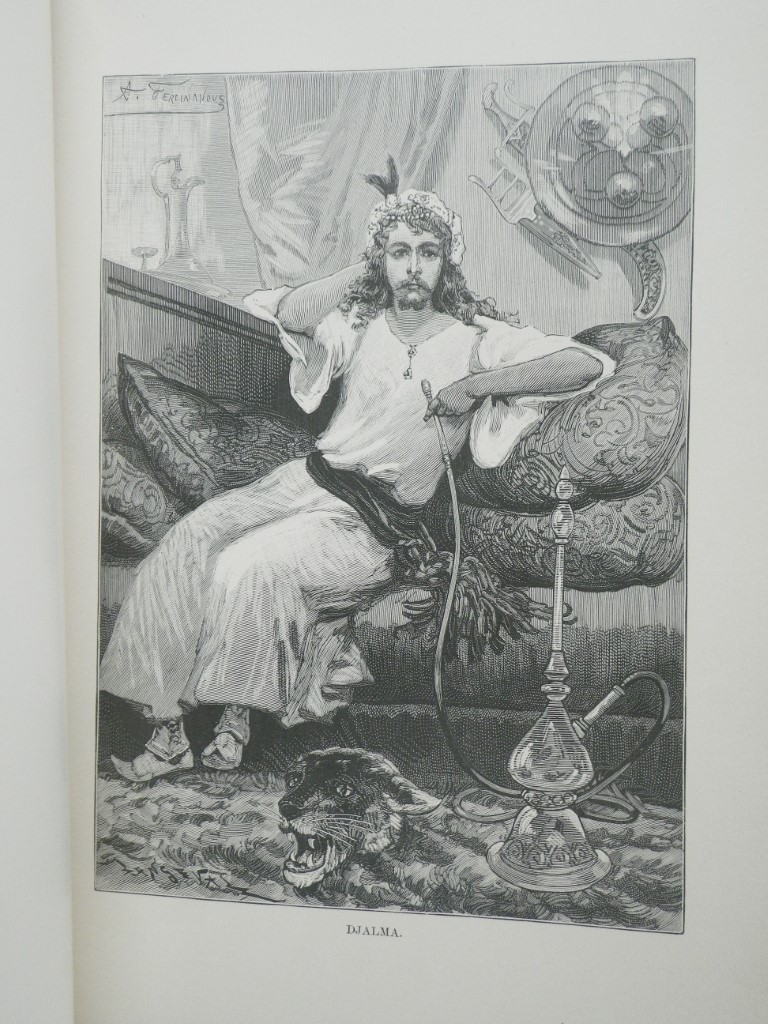 Image 5 of The Wandering Jew (3 volumes), bookplate of David Belasco-Theatre Producer