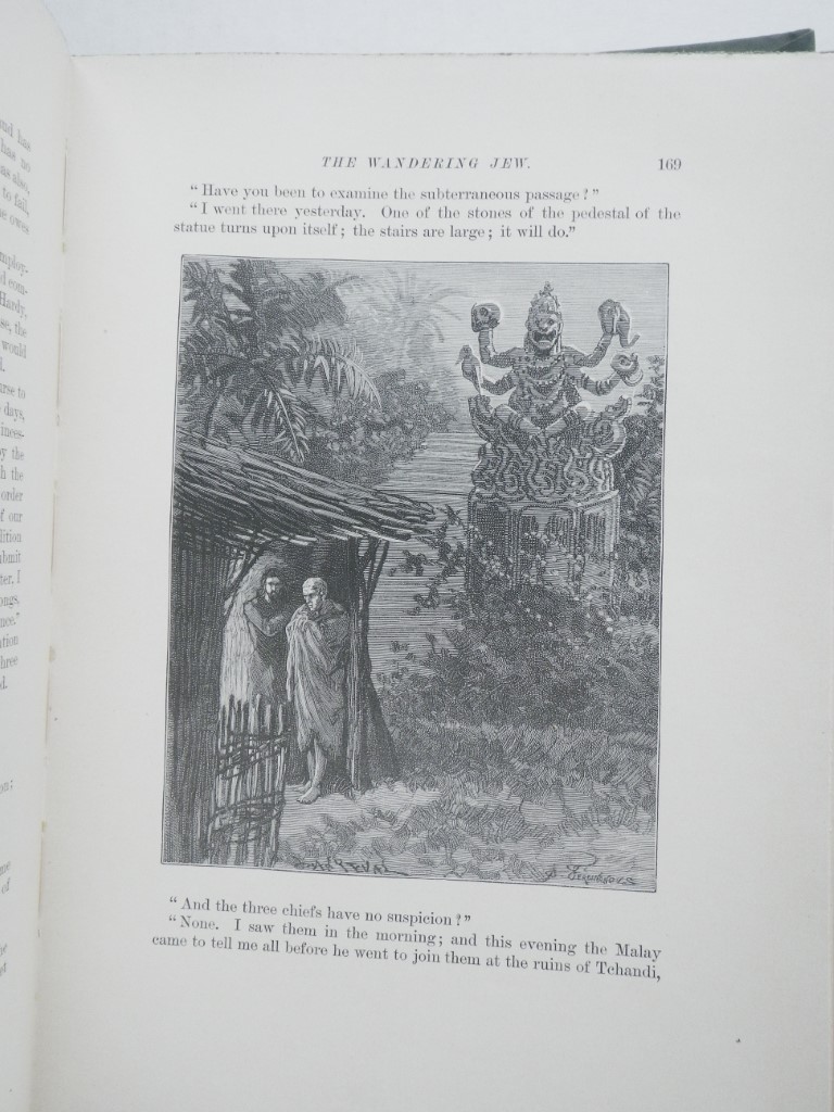 Image 6 of The Wandering Jew (3 volumes), bookplate of David Belasco-Theatre Producer