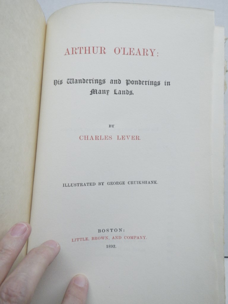 Image 3 of Arthur O'Leary:  His Wanderings and Ponderings in Many Lands