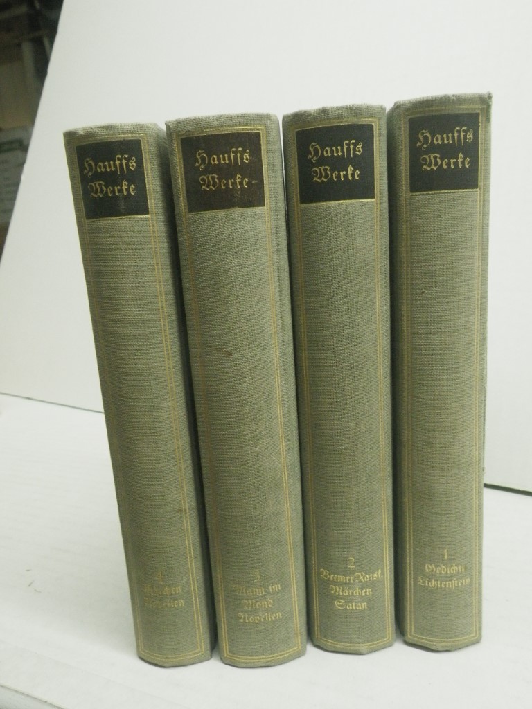 Image 0 of W. Hauffs Werke. Erster Band, Zweiter Band, Dritter Band, Bierter Band (4 volume