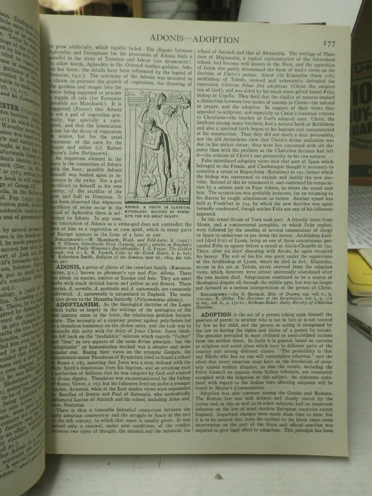 Image 8 of Encyclopaedia Britannica 1768 - 14th Edition (published 1940) Complete.