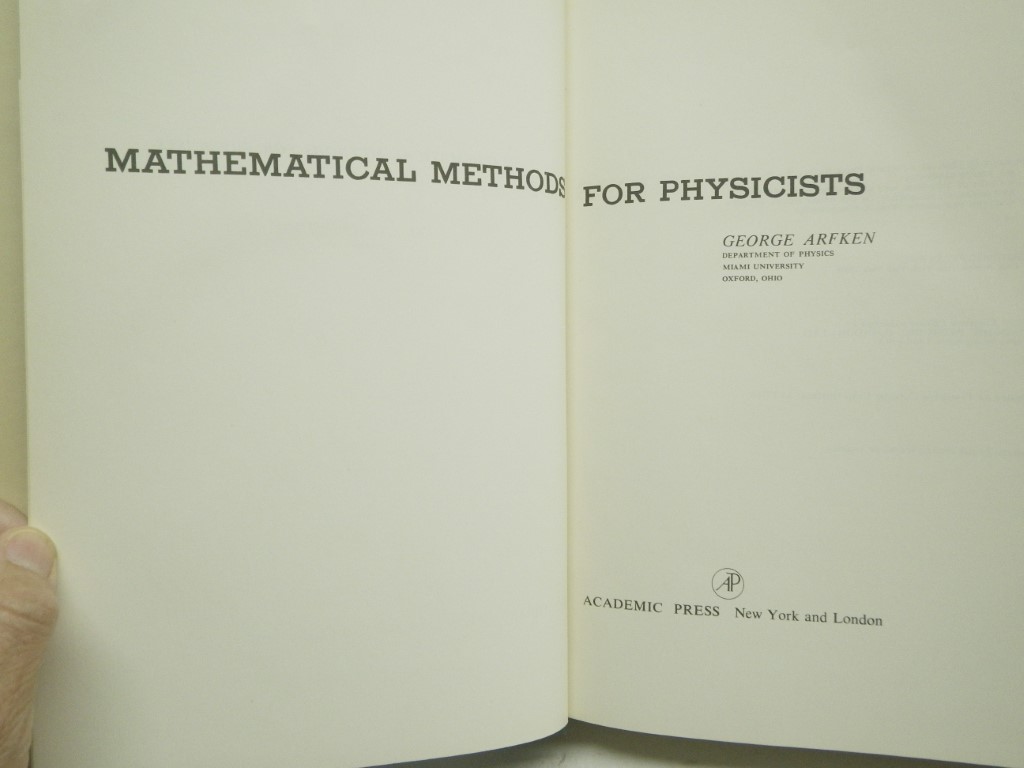 Image 1 of Mathematical Methods for Physicists